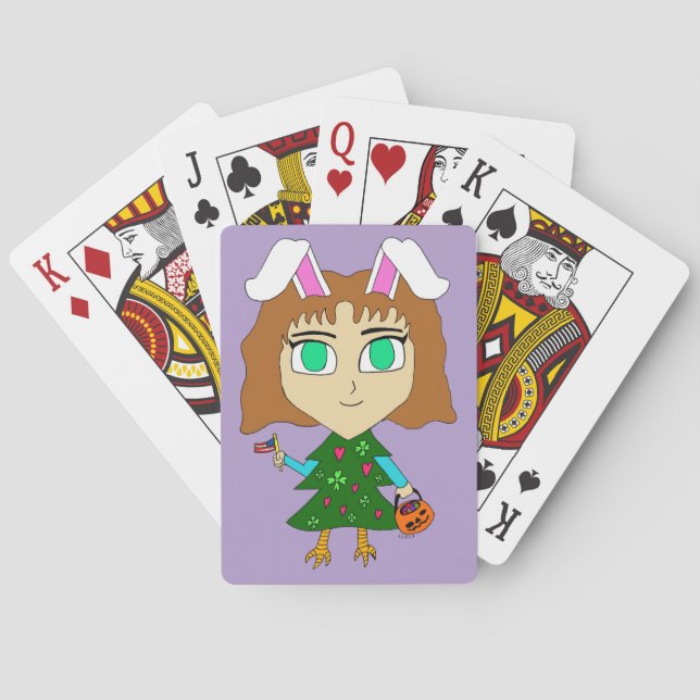 Jeu De Cartes Multi Holiday Chibi (dos)