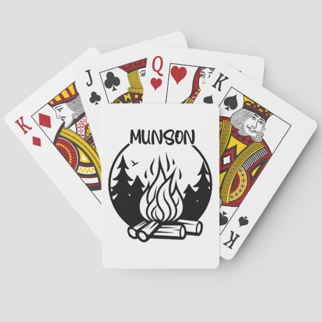 Jeu De Cartes Munson Camping (dos)