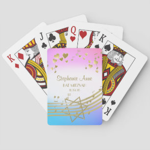 Jeu De Cartes Music Love Song Bat mitzvah