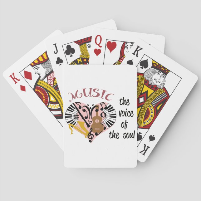 Jeu De Cartes Musique (dos)