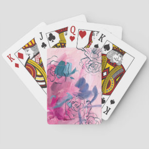 Jeu De Cartes Musique intérieure - Croquis floral