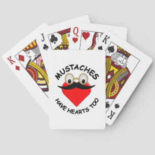 Jeu De Cartes Mustaches Have Hearts Too