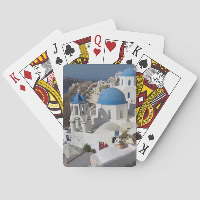 Jeu De Cartes Mykonos Grèce Travel (dos)