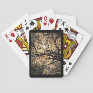 Jeu De Cartes Mystic Moon à travers l'arbre Jouer des cartes