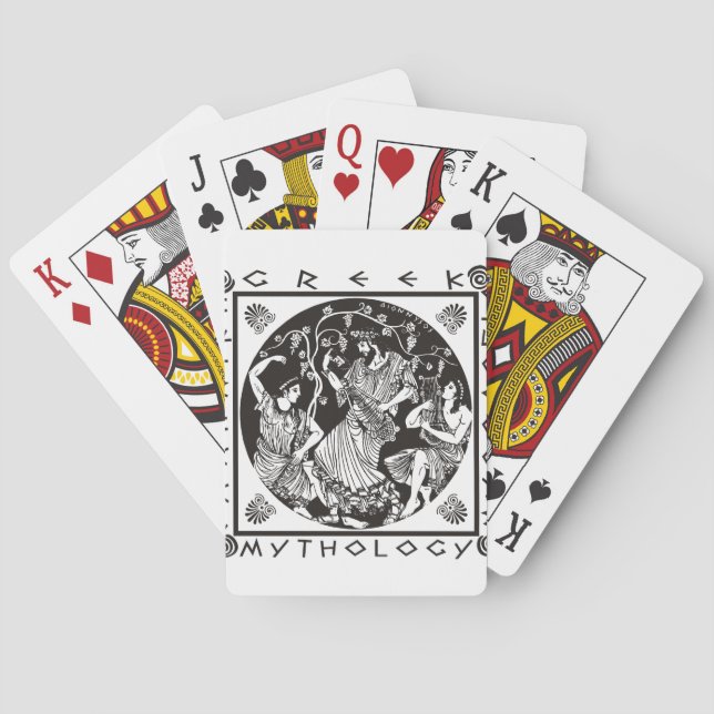 Jeu De Cartes Mythologie grecque (noire) (dos)