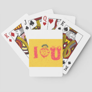 Jeu De Cartes Nakupenda - I Love U Swahili Mot Texte Signifiant 
