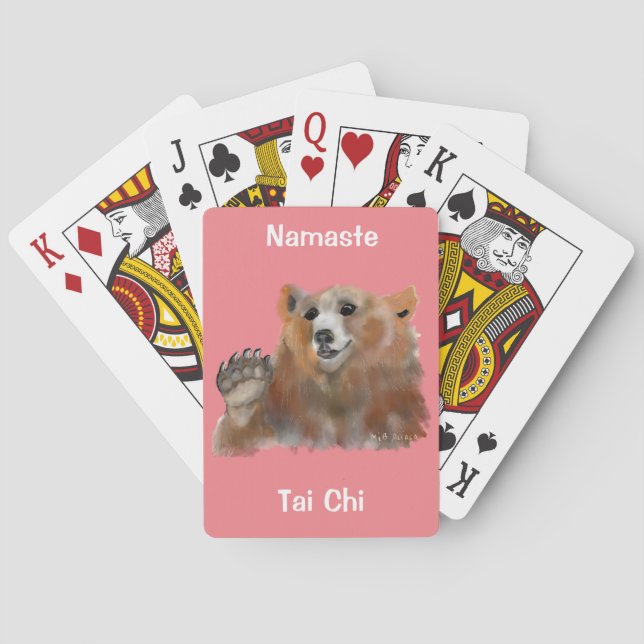 Jeu De Cartes Namaste Tai Chi Qigong Jouer Des Cartes (dos)