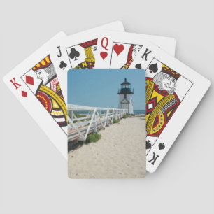 Jeu De Cartes Nantucket. Phare Old Wooden