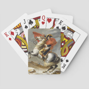 Jeu De Cartes Napoléon Traverser les Alpes par Jacques Louis Dav