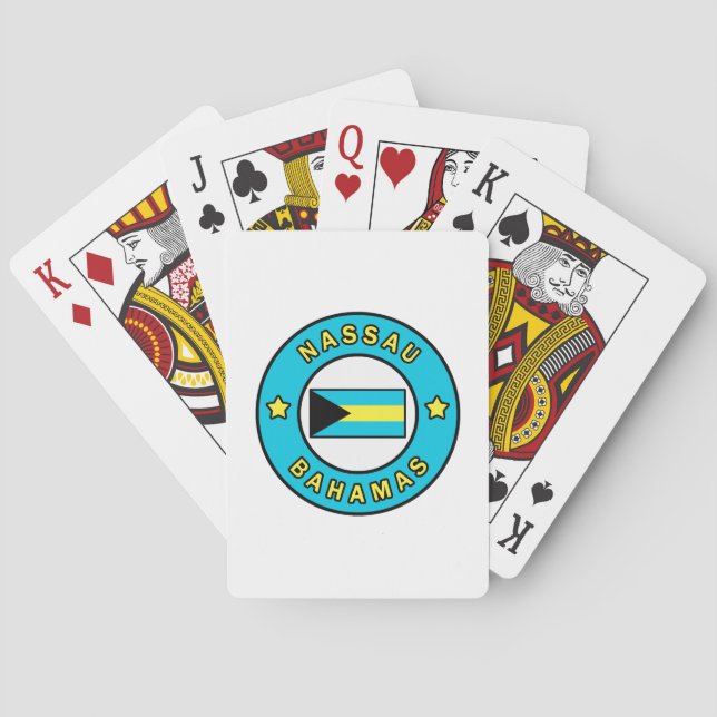 Jeu De Cartes Nassau Bahamas (dos)