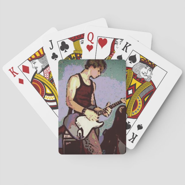 Jeu De Cartes Nate et Guitare (dos)