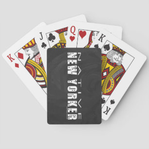 Jeu De Cartes Natif New Yorkais noir