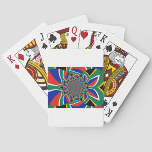 Jeu De Cartes Nation Arc-en-ciel : Afrique du Sud vivante Imprim