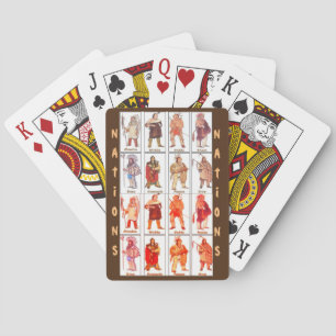 Jeu De Cartes "Nations autochtones" Cartes de jeu classiques