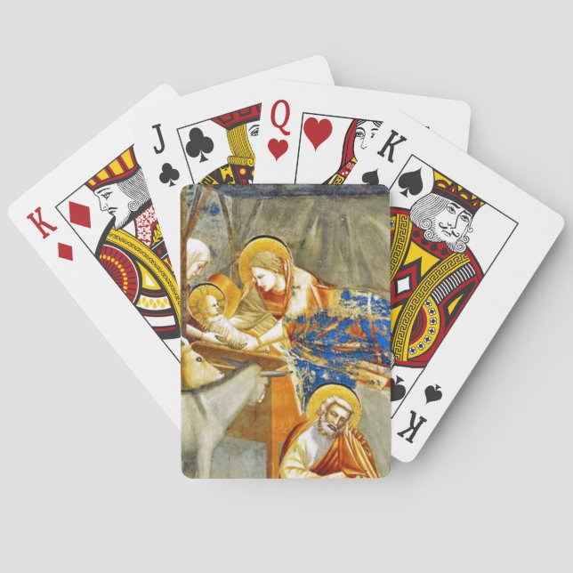 Jeu De Cartes Nativité Naissance de Jésus (dos)
