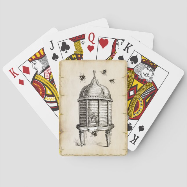 Jeu De Cartes Nature Honey Bee Hive (dos)