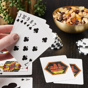 Jeu De Cartes Navire à voile Clipper vintage
