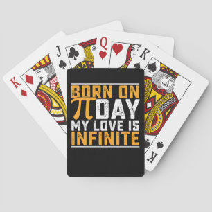 Jeu De Cartes Né Le Jour Du Pi Mon Amour Est Infini Math Funny
