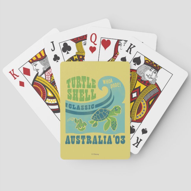 Jeu De Cartes Nemo et Crush - Australie '03 Playing Cards (dos)