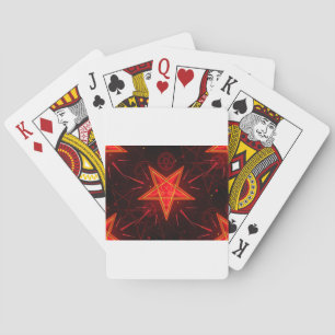 Jeu De Cartes néon démon