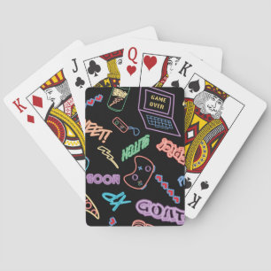 Jeu De Cartes Neon Gamer
