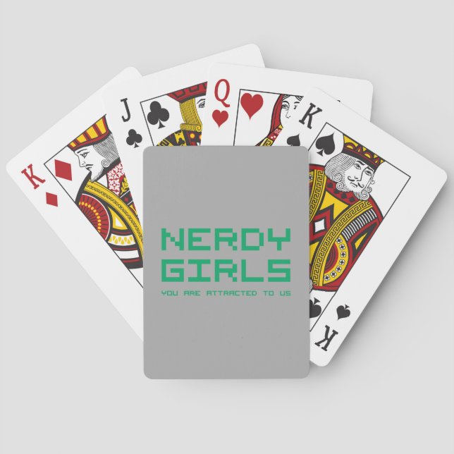 Jeu De Cartes Nerdy Girls (dos)