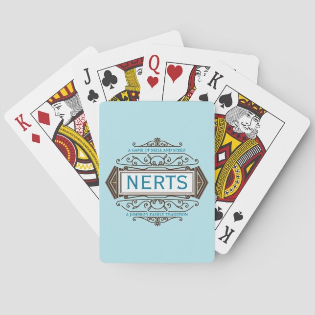 Jeu De Cartes Nerts Deck 5 (dos)