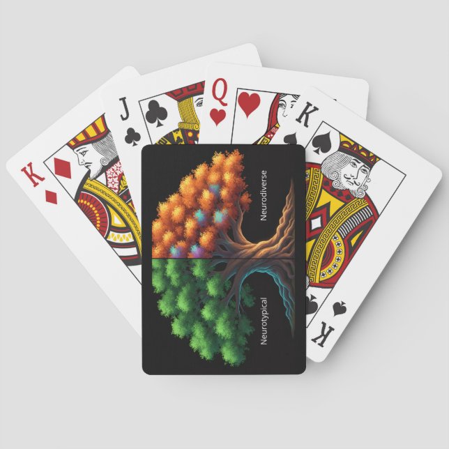 Jeu De Cartes Neurotypical vs. Neurodiverse (dos)