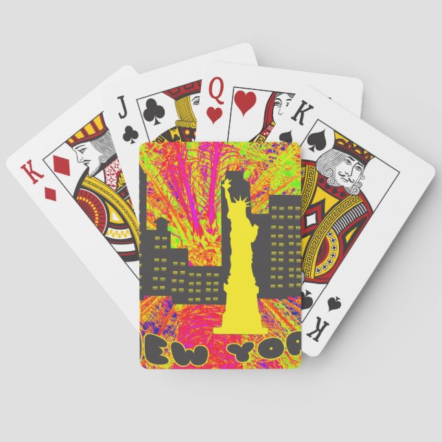 Jeu De Cartes New York (dos)