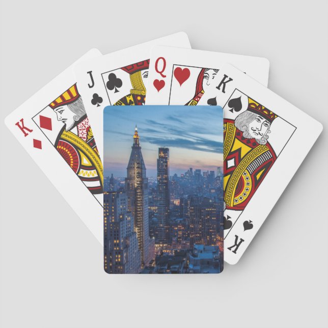 Jeu De Cartes New York City, New York, États-Unis (dos)