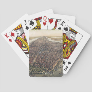 Jeu De Cartes New York City vintage, Manhattan, pont de Brooklyn