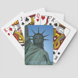 Jeu De Cartes New York Jouer aux cartes Statue des Souvenirs Lib