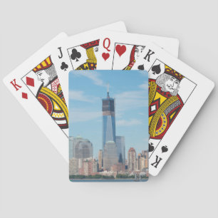 Jeu De Cartes New York, New York. Manhattan City Skyline