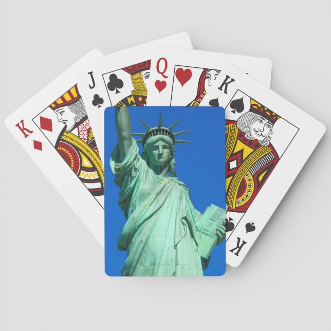 Jeu De Cartes New York, Statue de la Liberté (dos)