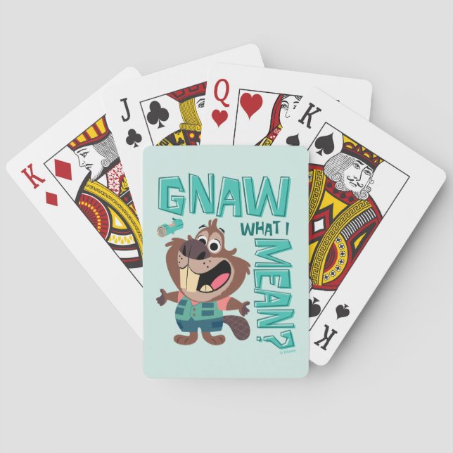 Jeu De Cartes Nibbles Maplestick - Gnaw What I Mean? (dos)
