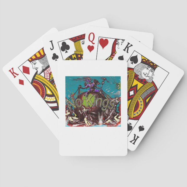 Jeu De Cartes No Kings Classic Modern Minimal Style (dos)