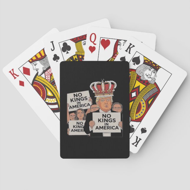 Jeu De Cartes No Kings In America Anti Classic Bold Style (dos)