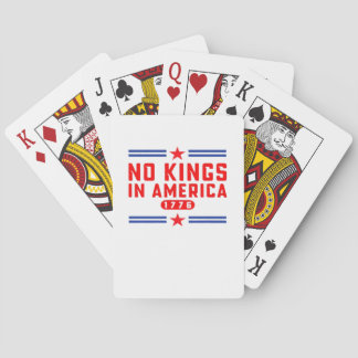Jeu De Cartes No Kings In America Classic Minimal Clean
