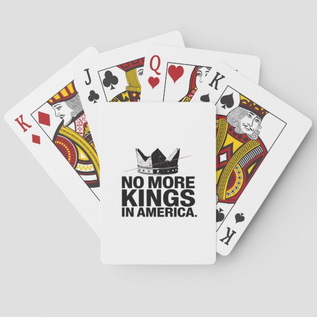 Jeu De Cartes No More Kings In America (dos)