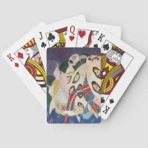 Jeu De Cartes NOCTURNE AVEC MASQUES / Mascarade vénitienne Art D
