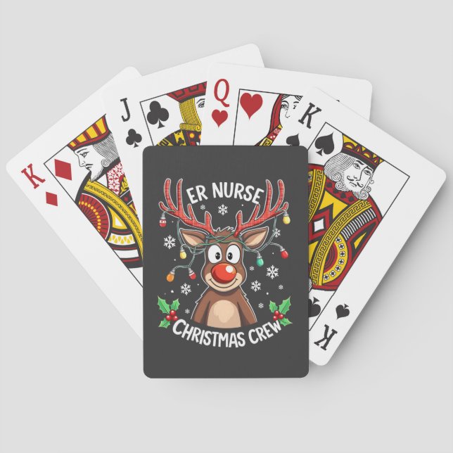 Jeu De Cartes noël 2025, (dos)