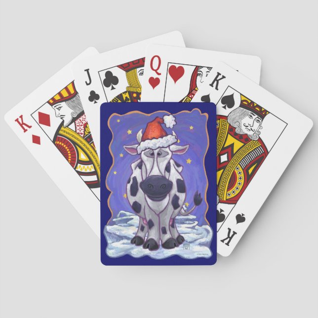 Jeu De Cartes Noël à la vache (dos)