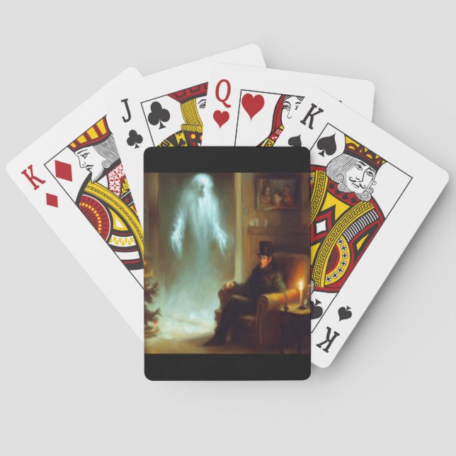 Jeu De Cartes Noël Carol Fantôme de Noël Passé (dos)