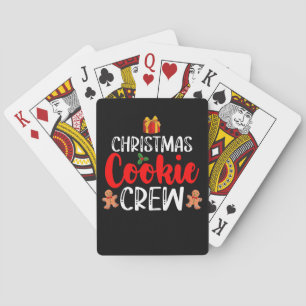 Jeu De Cartes Noël Cookie Équipage famille Pyjamas Noël Fête