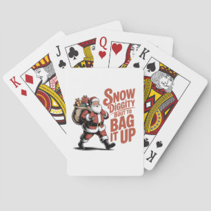 Jeu De Cartes Noël Diggity sur le point de faire son paquet Drôl