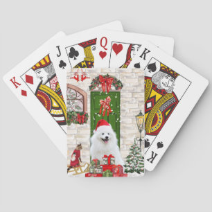 Jeu De Cartes Noël du Chien de Spitz
