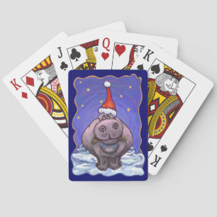 Jeu De Cartes Noël Hippopotame