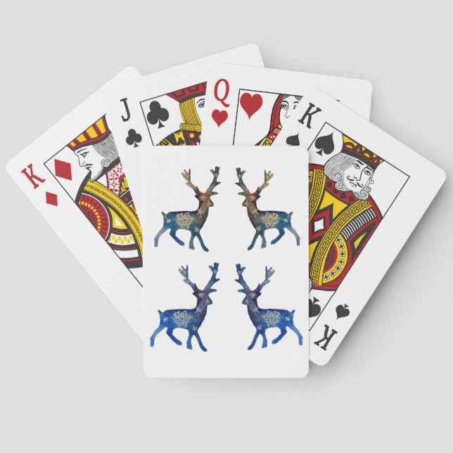 Jeu De Cartes Noël Jouer des cartes (dos)