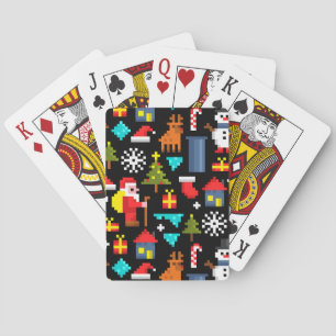 Jeu De Cartes Noël Pixel