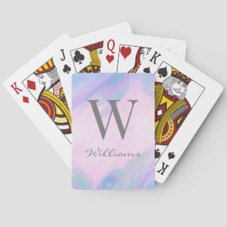 Jeu De Cartes Nom de famille personnalisé Jouer des cartes